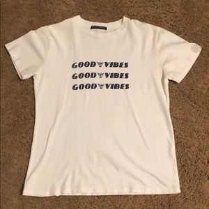 Good vibes Brandy Melville shirt